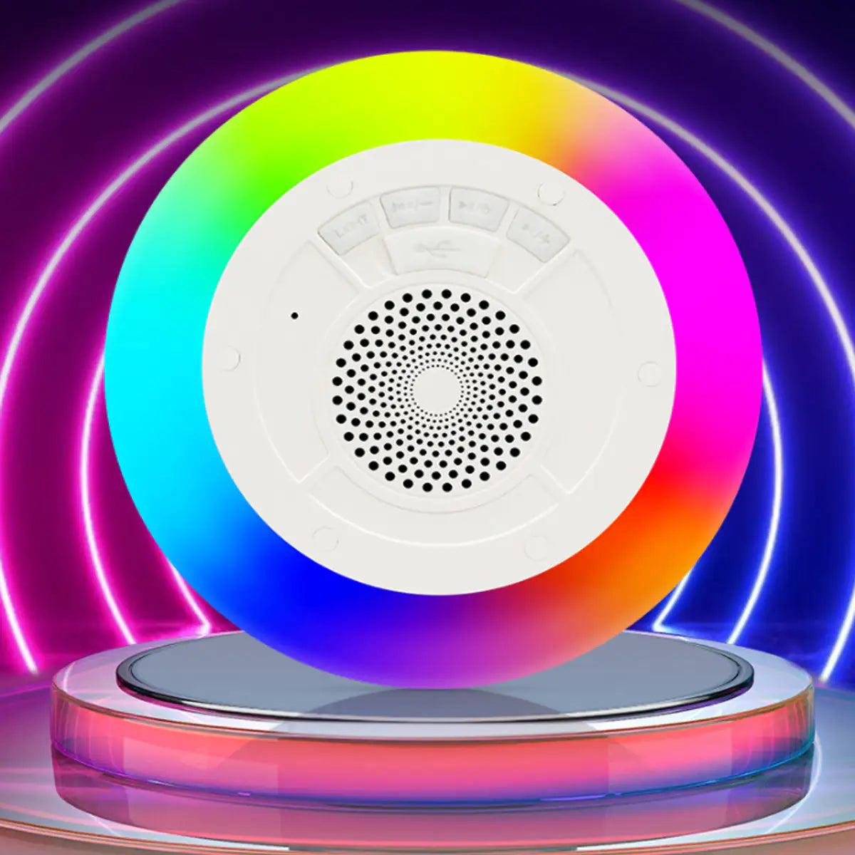 AquaTunes LED Bluetooth Pool Speaker